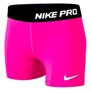 pink nike spandex